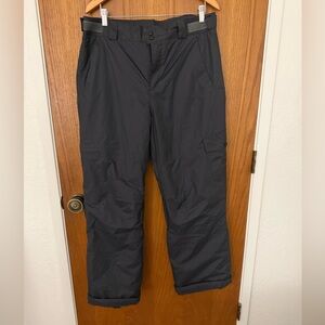 Columbia Men's Dark Gray Snow Cargo Pants